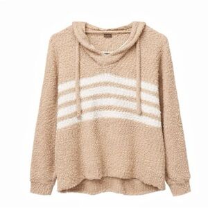 LOFT Beige Boucle Knit Sweater